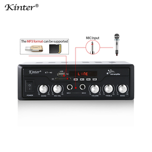 Kinter Bộ Khuếch Đại Công Suất 2 Kênh M2 Hệ Thống Âm Thanh Gia Đình Bộ Khuếch Đại Tích Hợp Karaoke Âm Thanh Nổi - Product Image 2