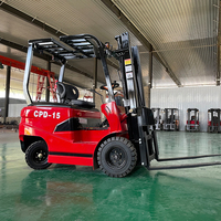 Chariot élévateur diesel 3 tonnes 5 tonnes à 4 roues contrepoids certifié ISO pour entrepôt, port, usine, ferme