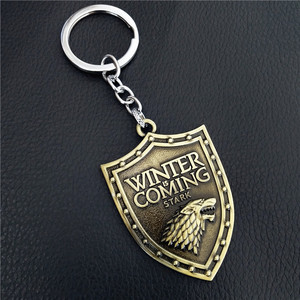 Llavero <span class=keywords><strong>de</strong></span> Metal con Cabeza <span class=keywords><strong>de</strong></span> Lobo <span class=keywords><strong>de</strong></span> la Casa Stark <span class=keywords><strong>de</strong></span> la <span class=keywords><strong>Temporada</strong></span> 8 <span class=keywords><strong>de</strong></span> Juego <span class=keywords><strong>de</strong></span> Tronos, Recuerdo, Regalo - Product Image 5
