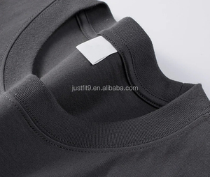 Camiseta FLOWORA 100% algodón, manga corta, corte regular, cuello redondo, jersey blanco liso con estampado por transferencia térmica - Product Image 3