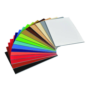 Pvdf nhôm Ốp Polyurethane Rèm tường bao gồm bên ngoài kim loại mặt tiền tấm cửa phòng tắm bên ngoài <span class=keywords><strong>ACP</strong></span> - Product Image 6