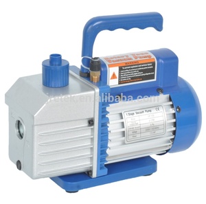 Pompa per vuoto Retekool con manometro per manutenzione sistemi di refrigerazione e climatizzazione R134a R410a R22 R32 R404a R600a - Product Image 1