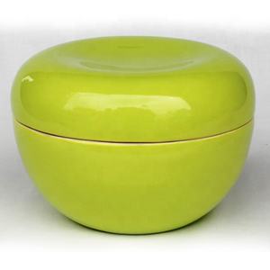 Venta al por mayor de Vietnam, caja de laca de bambú redonda ecológica, caja de manualidades duradera con diseño de artesanía elegante - Product Image 2