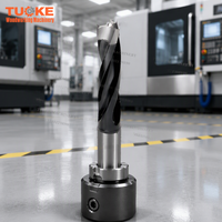 Jeu d'outils de perçage pour le bois TUOKE, sur mesure, OEM, nouveau, en carbure CNC, à 3 flûtes, ouvre-trou