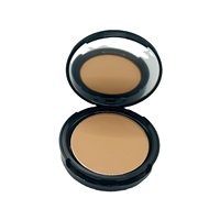 Poudre compacte mate à haute couvrance, longue tenue, contrôle du sébum, fini lisse, en bronze, faible quantité, maquillage OEM