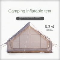 Tente gonflable rapide 3000 mm Oxford imperméable quatre saisons, portable, pour deux lits doubles, deux chambres et un salon – Achetez-en une, obtenez-en une !