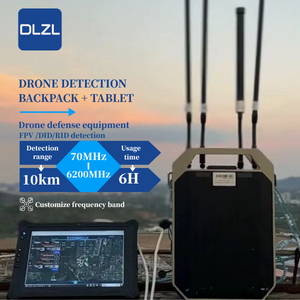 DLZL Güvenlik Koruması Drone Operatörü Konumlandırma Cihazı Spektrum + RID + DID Algılama 10km'ye Kadar Menzil 10m Hassasiyet 3s - Product Image 1