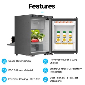 Alpicool Custom 85L 12/24V camper frigo cassetto RV frigorifero raffreddamento istantaneo Freezer per esterni frigo portatile per auto - Product Image 2
