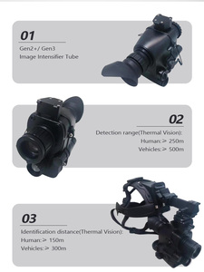 Mới nhiệt hạch ngày và đêm tầm nhìn hình ảnh nhiệt kính kết hợp của thế hệ thứ 2 + Tầm nhìn ban đêm và hình ảnh nhiệt - Product Image 5