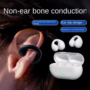 Auriculares Inalámbricos TWS de Conducción Ósea con Reducción de Ruido, Manos Libres, para Gimnasio, Correr, Deportes, BT - Product Image 4