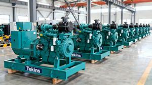 Groupe électrogène diesel 12 16 <span class=keywords><strong>18</strong></span> KW 15 20 22,5 <span class=keywords><strong>KVA</strong></span> 3 phases 50 Hz 220 400 V Type ouvert Alternateur 100% cuivre ATS Sauvegarde résidentielle - Product Image 4