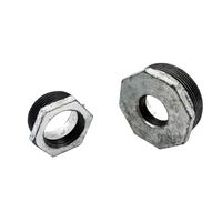 Raccord en fonte zinguée avec filetage BSP pour produits chimiques, huile, eau, gaz – Tête forgée en fonte malléable
