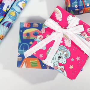 High Quality Wholesale 80g <b>Birthday</b> ArtPaper Tissue 43*300cm Gift Luxury Custom Packaging Wrapping <b>Paper</b> Roll - Product Image 4