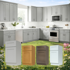 Wholesale Affordable Kitchen Cabinets For Housing Projects | Vietnam Factory Direct | Knock <b>Down</b> Kitchen Cabinets Modern - Product Image 1