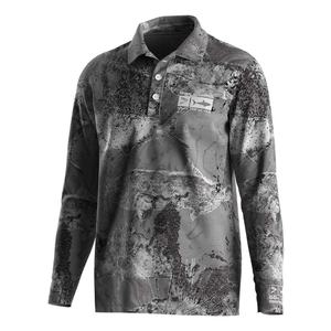 Polo de pêche RISE AquaFlex UPF50+ durable et respirant pour la pêche et la chasse - Product Image 1