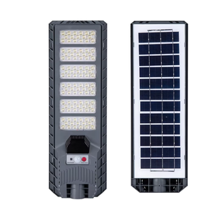 Para <span class=keywords><strong>Omsen</strong></span> 300W/400W/500W Farola LED para exteriores Lámpara de carretera solar todo en uno con clasificación IP65 para uso en exteriores - Product Image 1