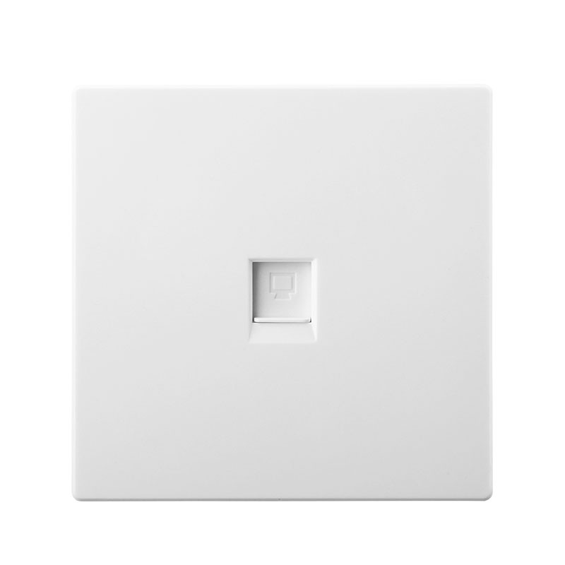 Однопортовая сетевая панель с одной лицевой панелью