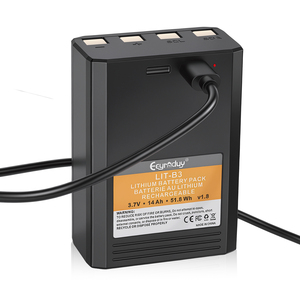Batterie pour <span class=keywords><strong>caméra</strong></span> <span class=keywords><strong>de</strong></span> <span class=keywords><strong>chasse</strong></span> LIT-B3 compatible avec WOSPORTS T40 T50 T60 G300 SPYPOINT <span class=keywords><strong>Link</strong></span>-<span class=keywords><strong>Micro</strong></span> XTU W6 W7 GardePro A3 A5 X50 4K - Product Image 6