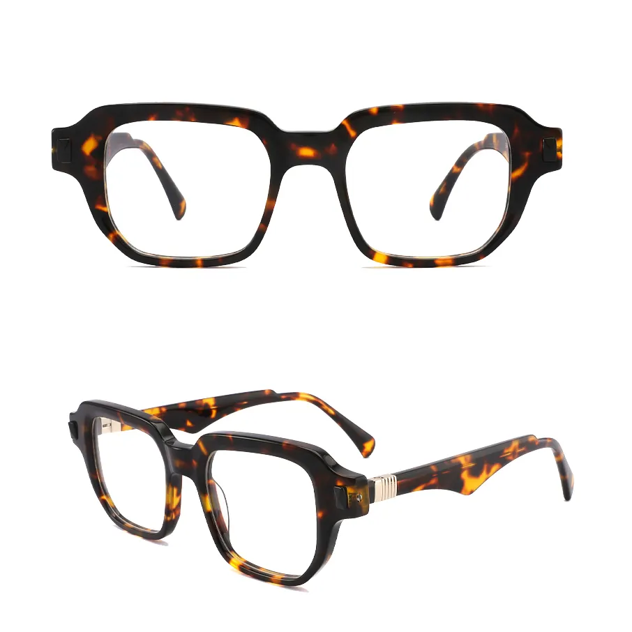 Высококачественные модные ацетатные Ретро оправы для очков женские с индивидуальным логотипом ацетатные оптические очки для мужчин