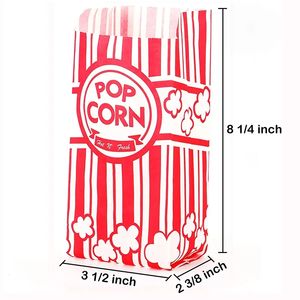 Bolsas de papel de grado alimenticio con impresión personalizada, Color Kraft, bolsas de palomitas de maíz, sándwich de pan, <span class=keywords><strong>microondas</strong></span>, embalaje de maíz - Product Image 2