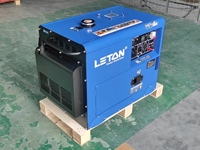 Leiser Dieselgenerator Mobile Stromstation Montierte Luftkühlung Fernstart Geräuscharm