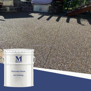 Cao cấp acrylic đá sơn lớp phủ chất lỏng cho sàn tường Bền 30 năm tự nhiên rửa sạch Đá Acrylic sàn sơn - Product Image 5