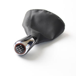 Pommeau de levier de vitesse en cuir 5/6 vitesses ergonomique pour Volkswagen - Product Image 2