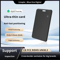 NOUVEAU Plastique IP67 étanche Card Finder Wallet Tracker Anti Lost Key Locator GPS 4G Smart Finder Bag MFI Certified IOS