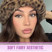 ISABELLA V09 Cils Anime en Cheveux Synthétiques, Effet Naturel, Pointes Effilées, Style Féerique Gyaru, Faits à la Main, Réutilisables, Bande en Coton, Pack de 7 Paires