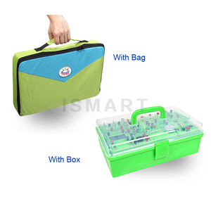 Kits de <span class=keywords><strong>circuit</strong></span> de découverte d'électricité de base et d'expérimentation de magnétisme pour les laboratoires de physique scolaire avec sac - Product Image 4