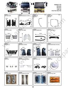 ตกแต่งประตูโครเมี่ยมสำหรับอีซูซุ DECA270 DECA320 FSR FTR - Product Image 4