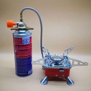 Compacte hogedruk professionele heavy-duty <span class=keywords><strong>mini</strong></span> camping duurzame gas butaankachels buitenbarbecue lichtgewicht draagbaar - Product Image 2