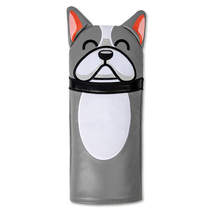 PLAY <span class=keywords><strong>EAGLE</strong></span> 2023 nuevo diseño lindo perro Animal <span class=keywords><strong>Golf</strong></span> cabeza de madera cubre PU cuero impermeable Headcover OEM Driver Fairway Hybrid UT - Product Image 2
