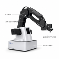 Bras robotisé 4 axes open source pour Magician, API ROS pour l'éducation et le développement secondaire, en aluminium et acier inoxydable, sécurisé