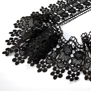 High Quality Chemical Polyester <strong>Heavy</strong> Embroidery Water Crochet Guipure <strong>Lace</strong> <strong>Fabric</strong> - Product Image 3