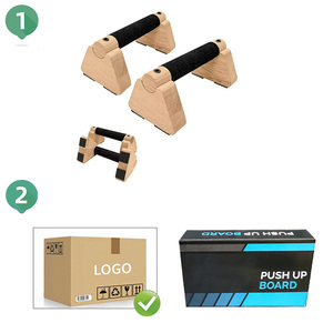 Supporto in legno per flessioni, barra russa per flessioni, barra per dip, supporto per inversione, attrezzatura fitness per casa - Product Image 3