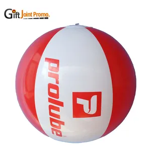 卸売ビーチボールインフレータブル格安広告PVCビーチボールカスタムビーチボール