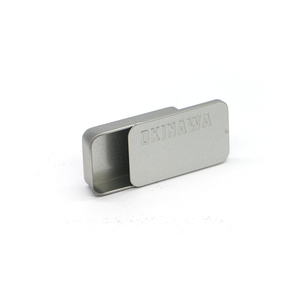Caja Metálica Rectangular Multifuncional y Resistente para Mentas, con Tapa Deslizante, al por Mayor - Product Image 3