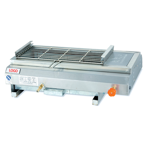 Plancha de Acero Inoxidable, Parrilla sin Humo, Horno de Gas LPG, Parrilla Plana para Barbacoa al Aire Libre y Camping - Product Image 3