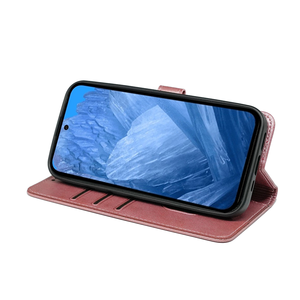 Étuis de téléphone en cuir pour <span class=keywords><strong>Google</strong></span> Pixel 6 7 8 9 Pro XL 7A 8A Étui portefeuille à rabat avec emplacements pour cartes - Product Image 3