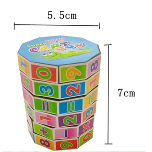 Juguete Montessori para niños, números matemáticos, cubo mágico, juguete, juego de rompecabezas, aprendizaje temprano, diversión educativa, calcular, juego de matemáticas - Product Image 6