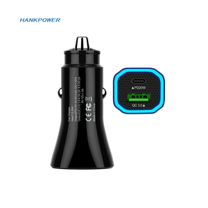 Teléfono móvil USB QC3.0 Tipo C PD18w 2 puertos Max 36w Adaptador de carga rápida de alta potencia Cargador de coche para <span class=keywords><strong>iPhone</strong></span> - Product Image 4