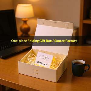 Caja de Regalo Magnética Plegable Transfronteriza de Materiales Reciclados con Papel Especial UV, Embalaje Cosmético Vacío para Crema Facial y Colorete - Product Image 5