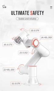 Brazo Robótico Industrial de Alta Calidad FR20 con Capacidad de Carga de 20 kg, Robot Colaborativo de 6 Ejes para Paletización y Soldadura, Robots Articulados - Product Image 2