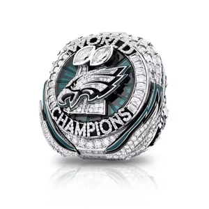 Nieuwe NFL2025 Philadelphia Eagles kampioenschapsring van hoge kwaliteit, super sport bowl alloy <span class=keywords><strong>ring</strong></span> als cadeau voor fans - Product Image 3