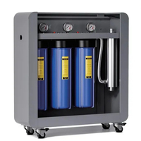 Système de filtration d'eau électrique sans réservoir à 4 étapes pour toute la maison avec filtre UV autonettoyant pour usage domestique et hôtelier