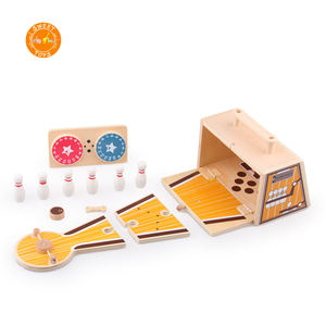 Mini juego de <span class=keywords><strong>bolos</strong></span> de escritorio de interior <span class=keywords><strong>para</strong></span> niños, juguetes de mesa de madera adecuados <span class=keywords><strong>para</strong></span> juegos de entretenimiento <span class=keywords><strong>para</strong></span> niños - Product Image 1