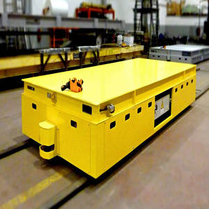 새로운 디자인의 어드밴스 KPD 시리즈 저전압 트랙 플랫 카 트랜스퍼 카트 전기 플랫 카 - Product Image 4