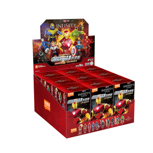 Figurines Marvel Blokees 01 Super <span class=keywords><strong>Alliance</strong></span> Version <span class=keywords><strong>Originale</strong></span> Authentique Chinoise Modèles à Assembler Blocs de Construction Jouet Boîte Mystère - Product Image 1