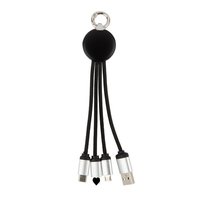 Chargeur porte-clés 5V/2A 2025 avec câble USB 3.1, gaine PVC TPE – Coffret cadeau promotionnel pour téléphones mobiles iOS, ordinateurs et écouteurs